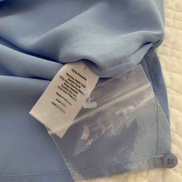 Top TALBOTS size M color blue - Picture 4 of 7